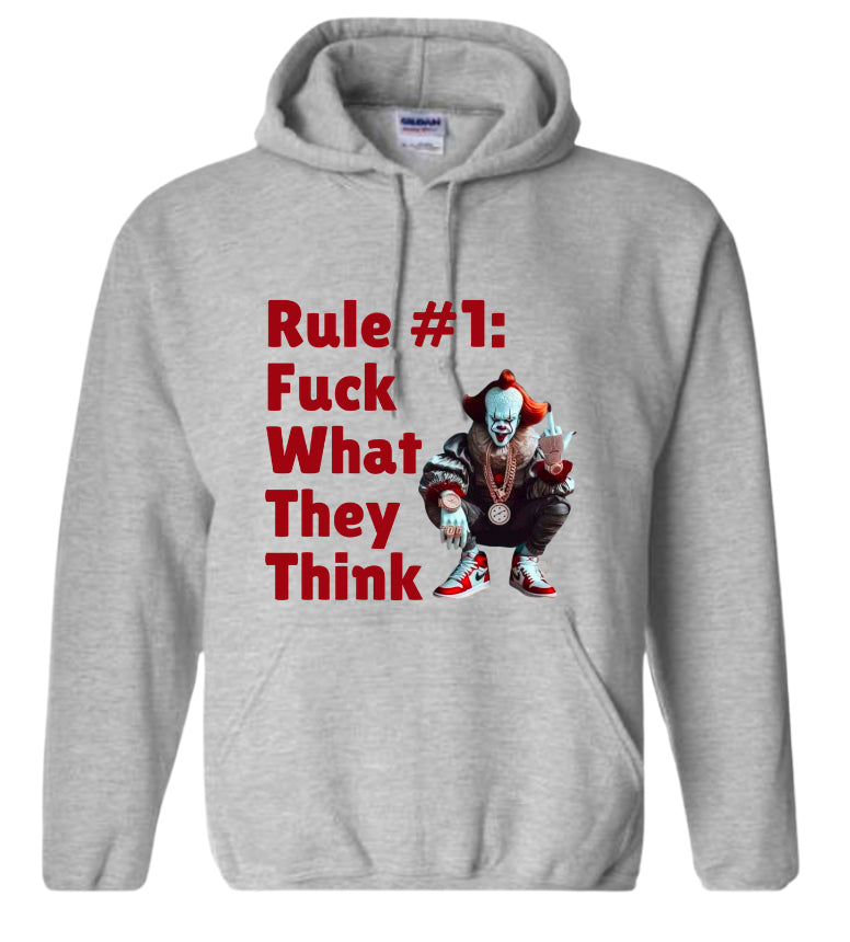 Rule #1 (Red font) Classic Hoodie