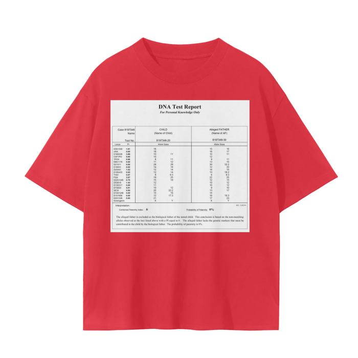 DNA 0% Unisex Seamless T-Shirt