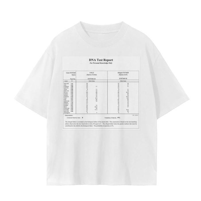 DNA 0% Unisex Seamless T-Shirt
