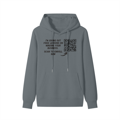 Free Lessons QR code Classic Hoodie
