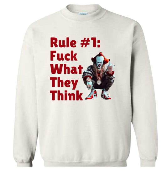 Rule #1 (Red font) Classic Sweater