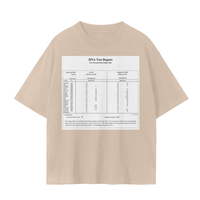 DNA 0% Unisex Seamless T-Shirt