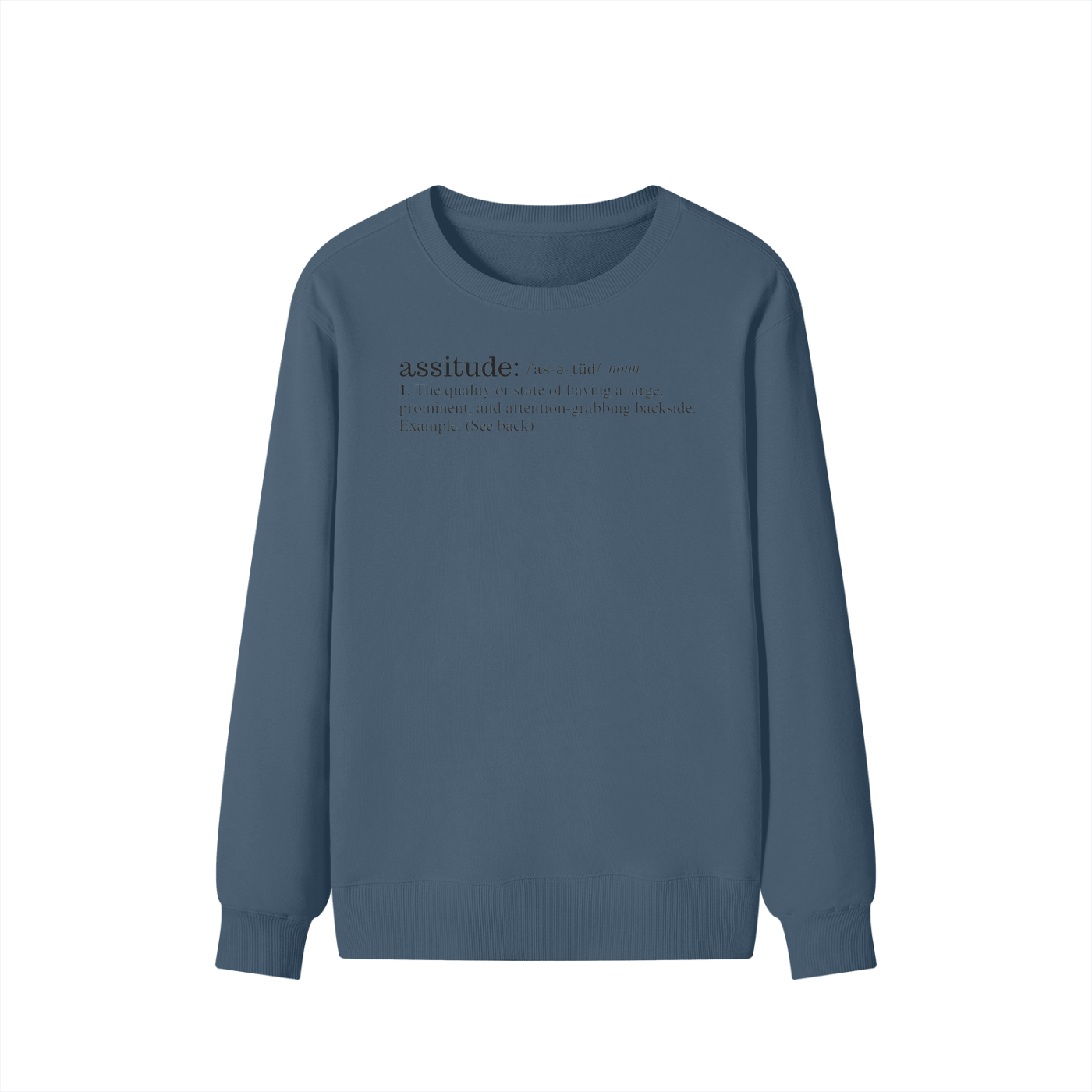 Assitude (See Back) Classic Sweater