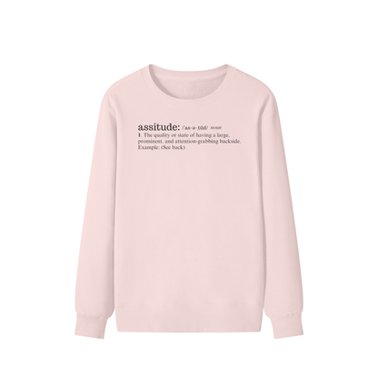 Assitude (See Back) Classic Sweater