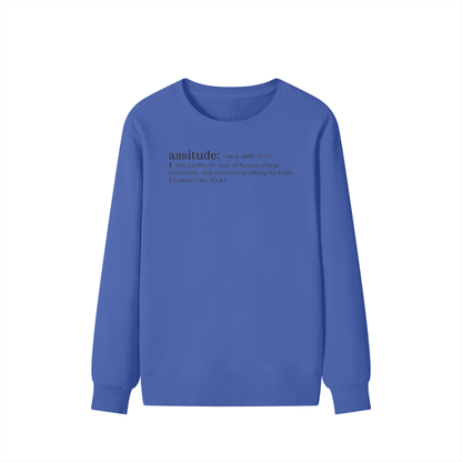 Assitude (See Back) Classic Sweater
