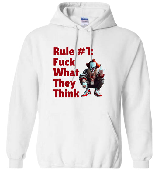 Rule #1 (Red font) Classic Hoodie