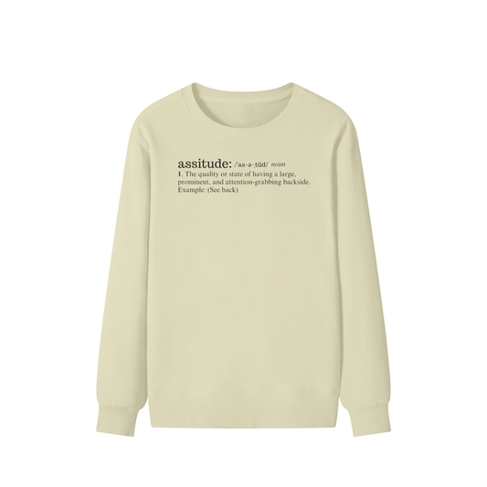 Assitude (See Back) Classic Sweater