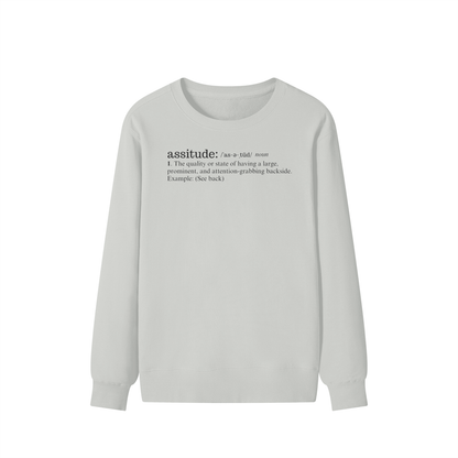 Assitude (See Back) Classic Sweater