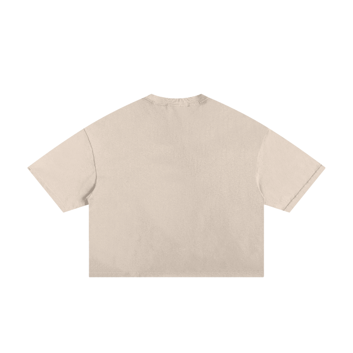 I love Porn (Rainbow Heart) Classic Frayed Boxy Tee