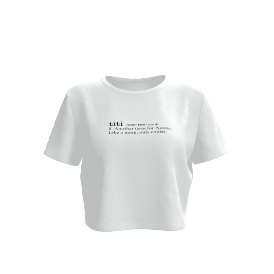 "Titi" Women's Cropped Tee