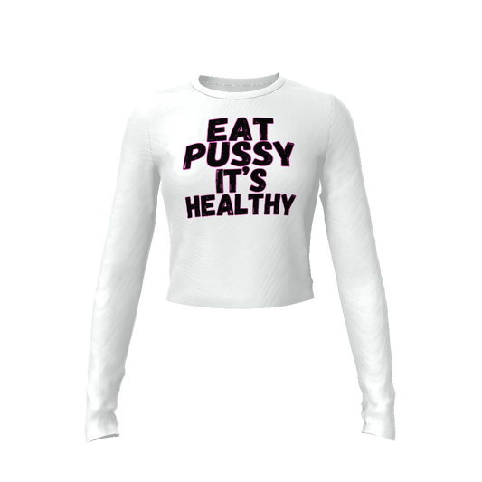Eat…It’s Healthy Women's Crop Top